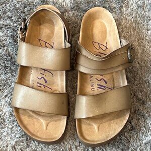 Blowfish Malibu Marge Women's Platform Sandals Light Brown Size 7.5